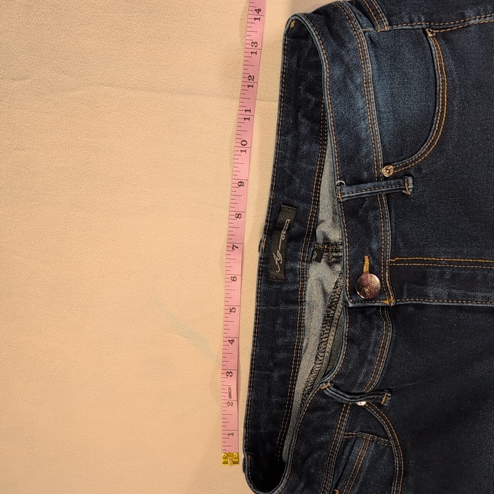 AG Denim Dark Wash Straight Leg Jeans Size 14P Petite - Picture 7 of 11
